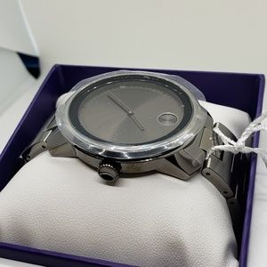 New* Movado Bold Unisex Watch, gunmetal grey